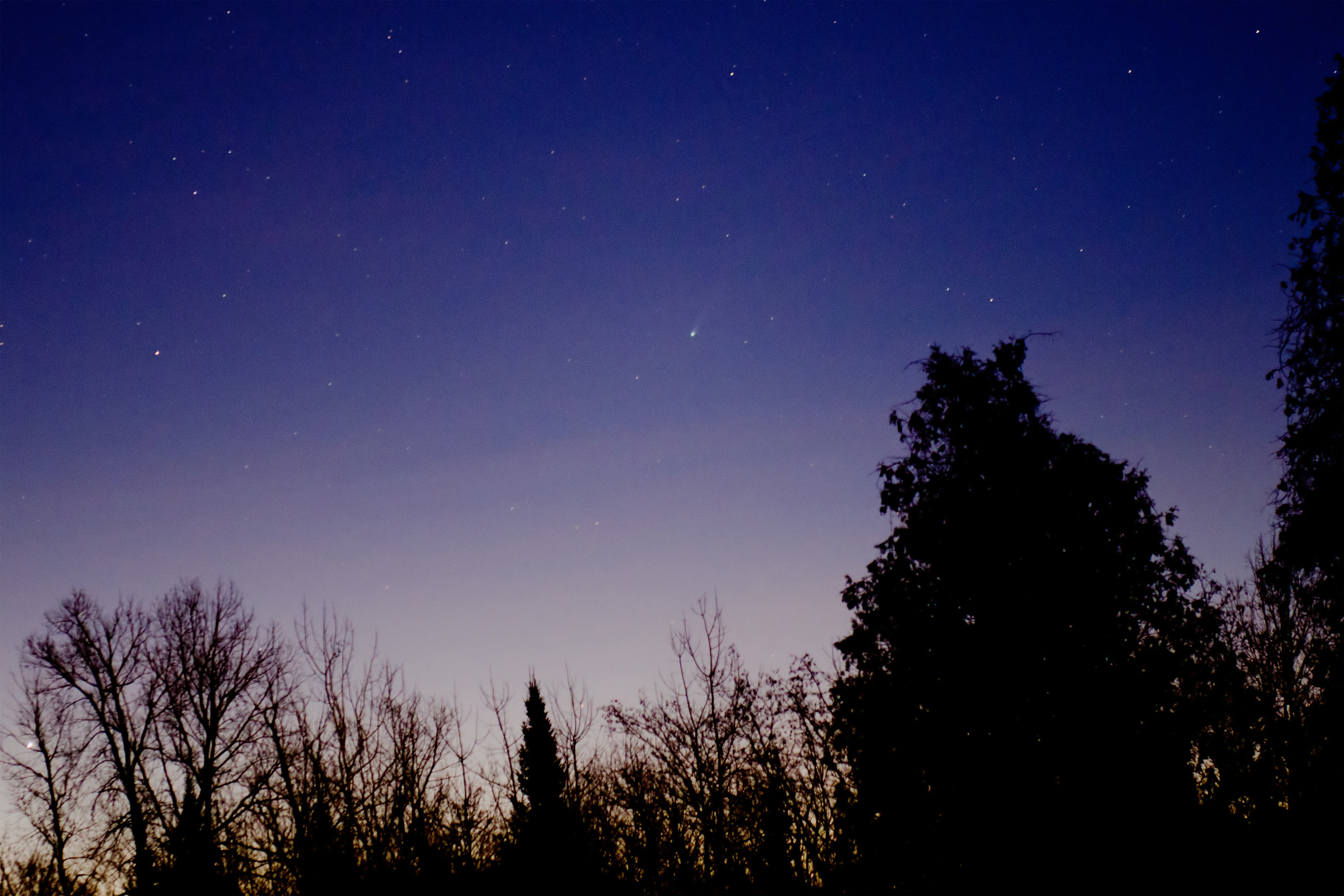 My photo of Comet ISON 